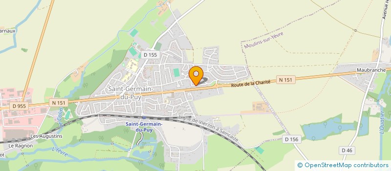 localisation de l'entreprise MADAME VALERIE AJACQUES  SAINT-GERMAIN-DU-PUY