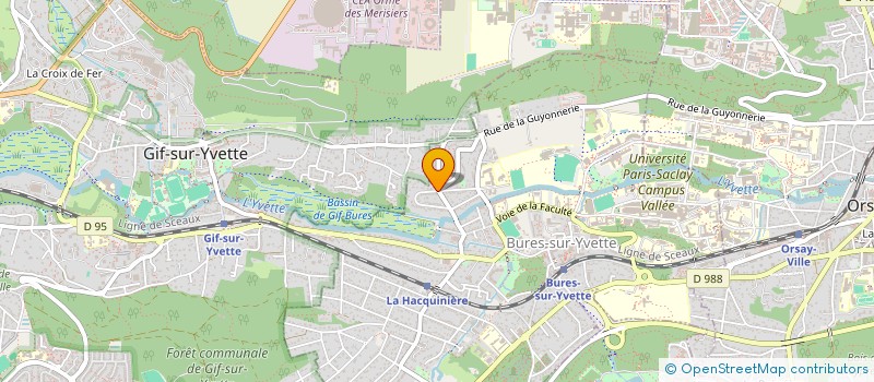 localisation de l'entreprise MADAME VALERIE ALARD à BURES-SUR-YVETTE