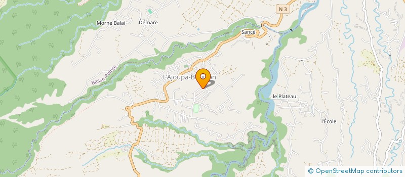 localisation de l'entreprise MADAME VALERIE ALBENY  L'AJOUPA-BOUILLON