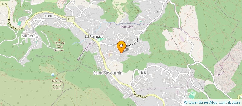 localisation de l'entreprise MADAME VALERIE ALBERTENGO  SAINT-SAVOURNIN