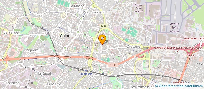 localisation de l'entreprise MADAME VALERIE ALBIZ à COLOMIERS