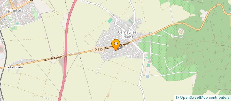 localisation de l'entreprise MADAME VALERIE ALEXANDRE à CERNAY-LES-REIMS
