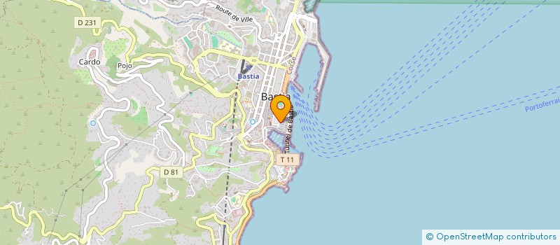 localisation de l'entreprise MADAME VALERIE ALFONSI à BASTIA