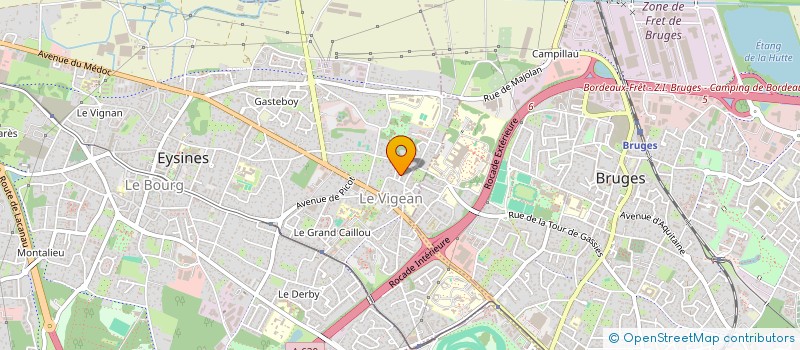 localisation de l'entreprise MADAME VALERIE ALLIO  EYSINES