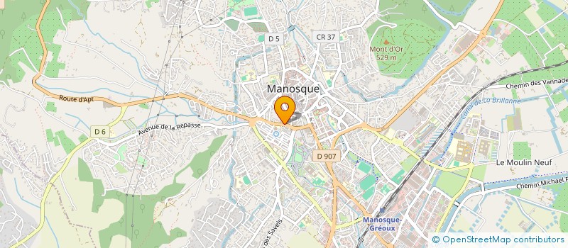localisation de l'entreprise MADAME VALERIE AMATO à MANOSQUE