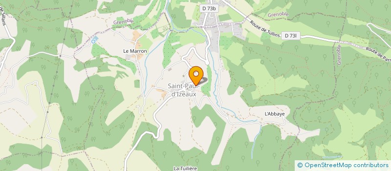 localisation de l'entreprise MADAME VALERIE ANDRE-POYAUD  SAINT-PAUL-D'IZEAUX