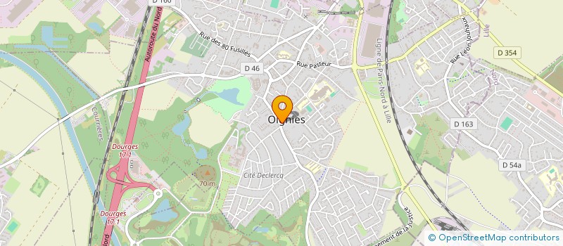 localisation de l'entreprise MADAME VALERIE ANDZILEWKO  OIGNIES