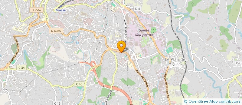 localisation de l'entreprise MADAME VALERIE-ANNE BORRA  GRASSE