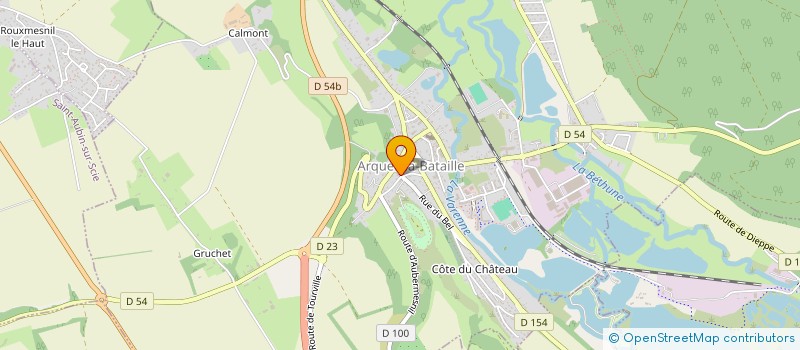 localisation de l'entreprise MADAME VALERIE-ANNE HAVY à ARQUES-LA-BATAILLE