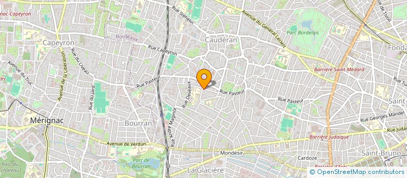 localisation de l'entreprise MADAME VALERIE ANNE PAVIC à BORDEAUX