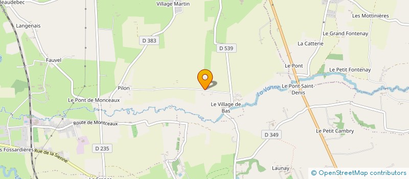 localisation de l'entreprise MADAME VALERIE-ANNE RENARD à QUETTREVILLE-SUR-SIENNE