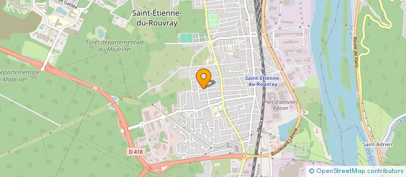 localisation de l'entreprise MADAME VALERIE ANQUETIL à SAINT-ETIENNE-DU-ROUVRAY