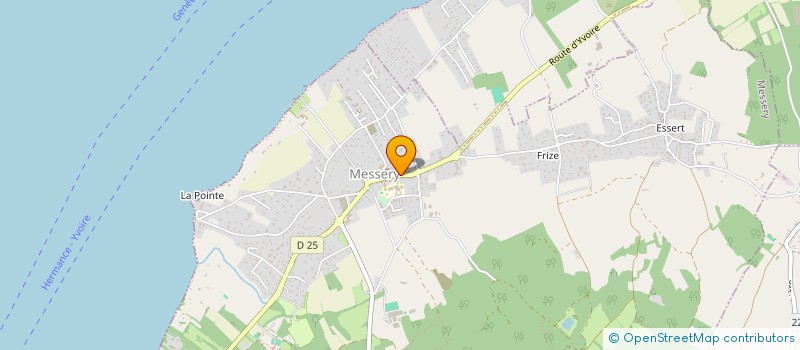 localisation de l'entreprise MADAME VALERIE ANTILLE  MESSERY