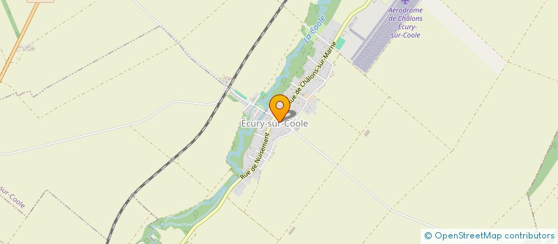 localisation de l'entreprise MADAME VALERIE APPOLLOT  ECURY-SUR-COOLE