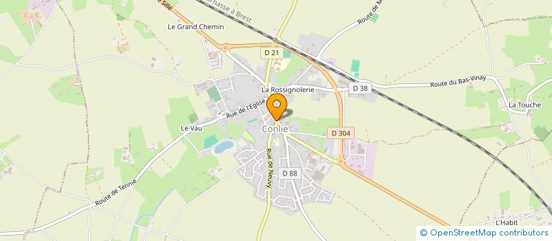 localisation de l'entreprise MADAME VALERIE APREMONT  LA TURBALLE