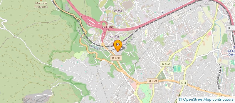 localisation de l'entreprise MADAME VALERIE AQUILA  LA CIOTAT