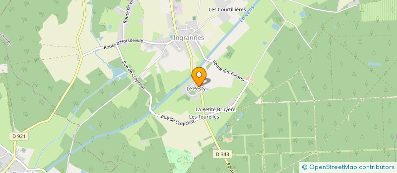 localisation de l'entreprise MADAME VALERIE ARCHENAULT à INGRANNES