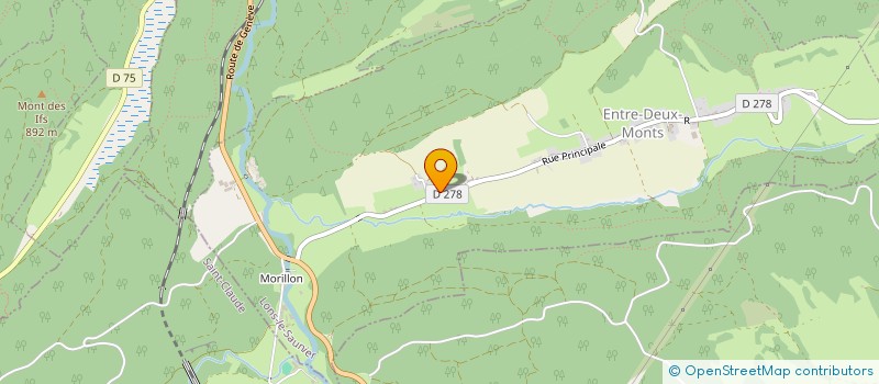 localisation de l'entreprise MADAME VALERIE ARDIET  ENTRE-DEUX-MONTS