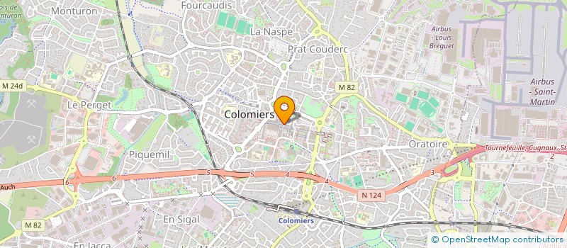 localisation de l'entreprise MADAME VALERIE ARMENGAUD à COLOMIERS