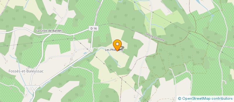 localisation de l'entreprise MADAME VALERIE ARROSTEGUY  FOSSES-ET-BALEYSSAC