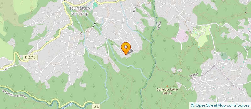 localisation de l'entreprise MADAME VALERIE ARSENTO à TOURRETTES-SUR-LOUP