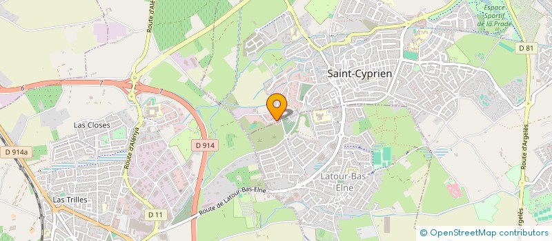 localisation de l'entreprise MADAME VALERIE ART  SALEILLES