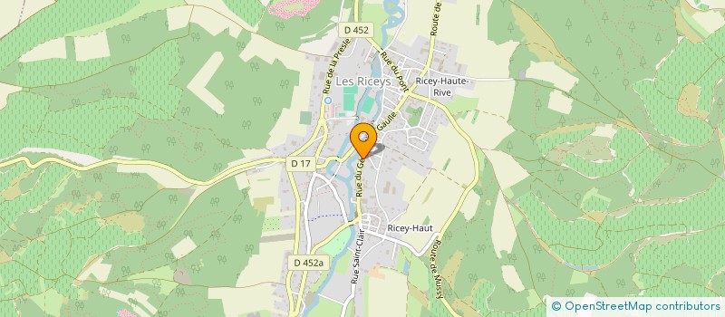 localisation de l'entreprise MADAME VALERIE ARTHUIS  LES RICEYS