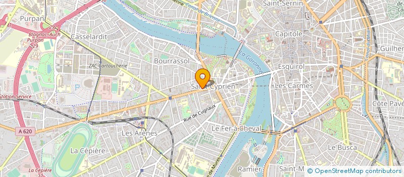 localisation de l'entreprise MADAME VALERIE ASPIAZU à TOULOUSE