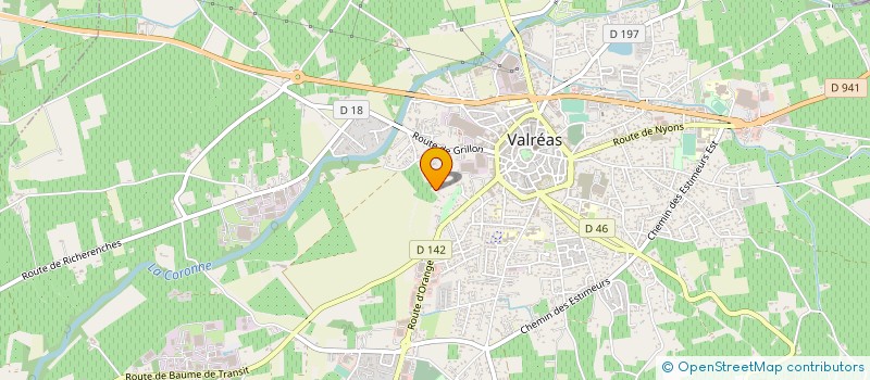 localisation de l'entreprise MADAME VALERIE ASTIER à VALREAS