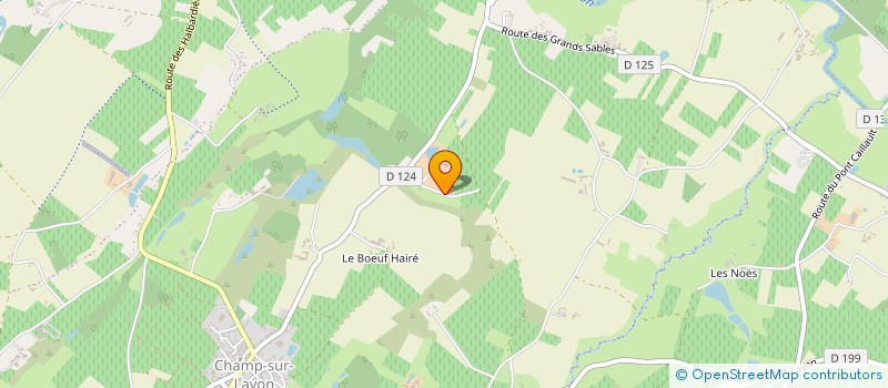 localisation de l'entreprise MADAME VALERIE AUBERGEON à BELLEVIGNE-EN-LAYON