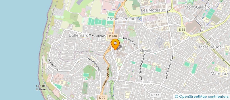 localisation de l'entreprise MADAME VALERIE AUBOURG à LE HAVRE