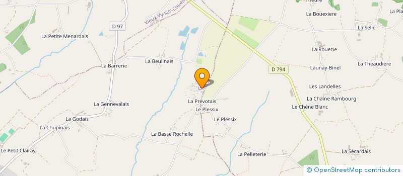 localisation de l'entreprise MADAME VALERIE AUBRY  GAHARD