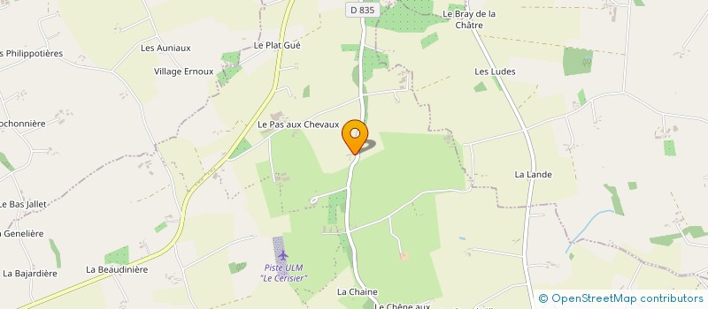 localisation de l'entreprise MADAME VALERIE AUGERE à SAINT-ROCH-SUR-EGRENNE
