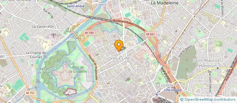 localisation de l'entreprise MADAME VALERIE AUSLENDER à LILLE