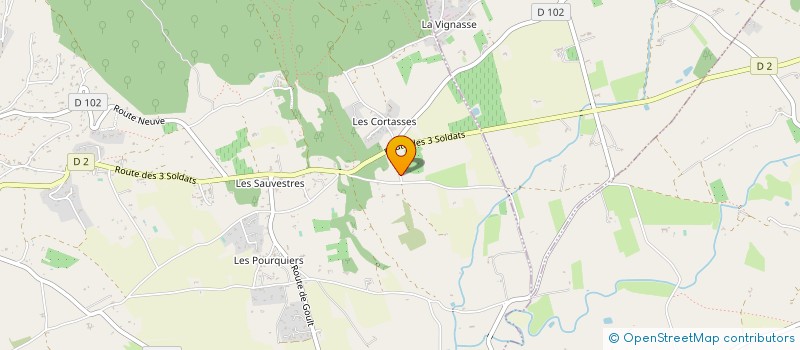 localisation de l'entreprise MADAME VALERIE AVEZARD  GORDES