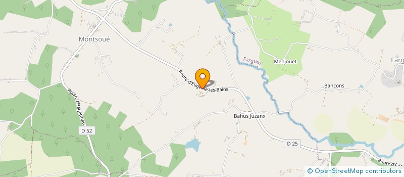 localisation de l'entreprise MADAME VALERIE AZZOLINI  MONTSOUE