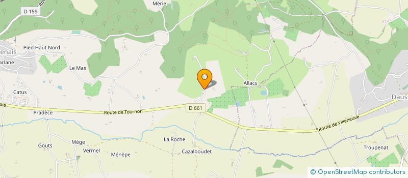 localisation de l'entreprise MADAME VALERIE BABOULENE à PENNE-D'AGENAIS