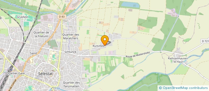 localisation de l'entreprise MADAME VALERIE BACHERT  SELESTAT