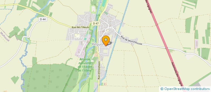 localisation de l'entreprise MADAME VALERIE BADER  REGUISHEIM