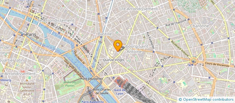 localisation de l'entreprise MADAME VALERIE BADIA  PARIS