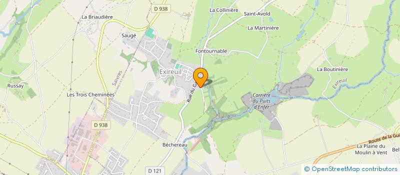 localisation de l'entreprise MADAME VALERIE BALOGE  EXIREUIL