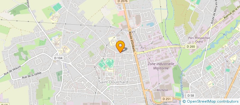 localisation de l'entreprise MADAME VALERIE BARA  SAINT-DOULCHARD