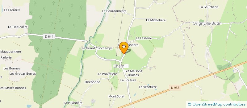 localisation de l'entreprise MADAME VALERIE BARAULT à CHEMILLI