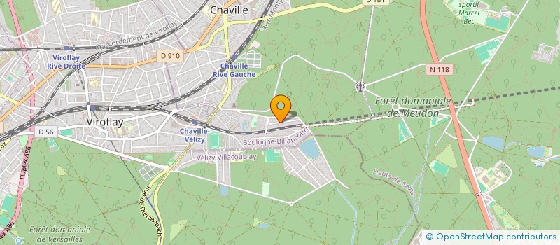 localisation de l'entreprise MADAME VALERIE BARENNE à CHAVILLE