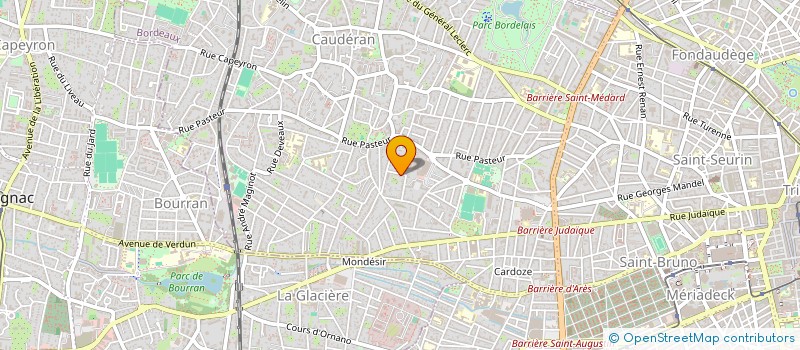 localisation de l'entreprise MADAME VALERIE BARIL  BORDEAUX