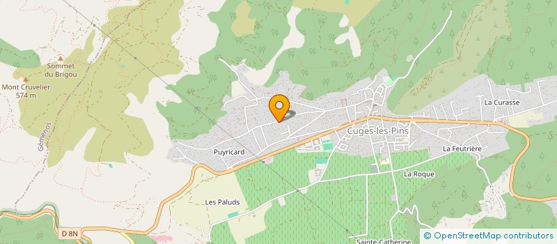 localisation de l'entreprise MADAME VALERIE BARMAKIAN  CUGES-LES-PINS