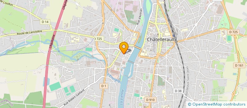 localisation de l'entreprise MADAME VALERIE BARRANGER à CHATELLERAULT
