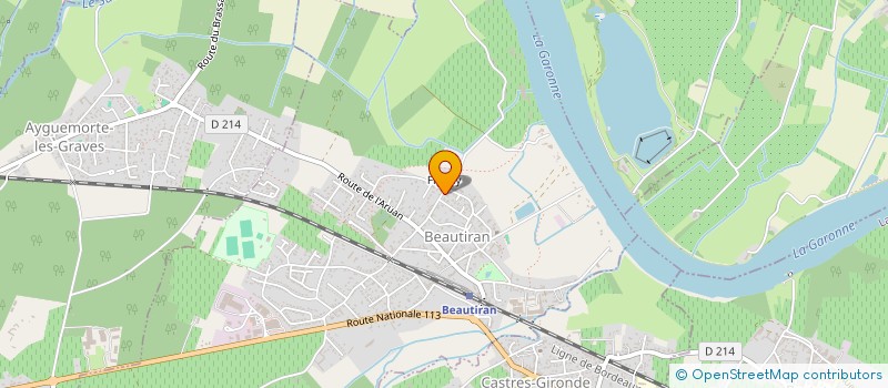 localisation de l'entreprise MADAME VALERIE BARRE  BEAUTIRAN