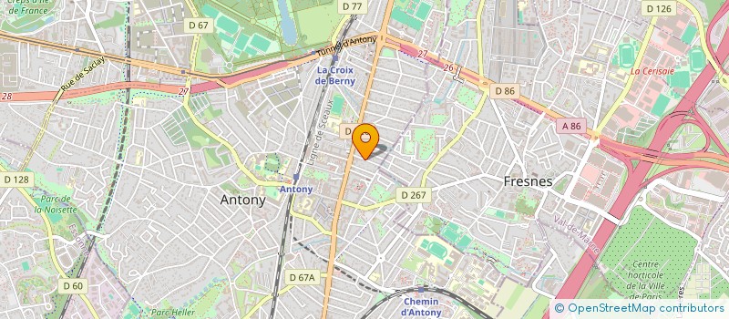 localisation de l'entreprise MADAME VALERIE BARTHELEMY à ANTONY