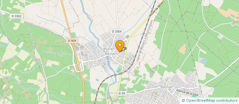 localisation de l'entreprise MADAME VALERIE BARTHEZ  MONTBLANC